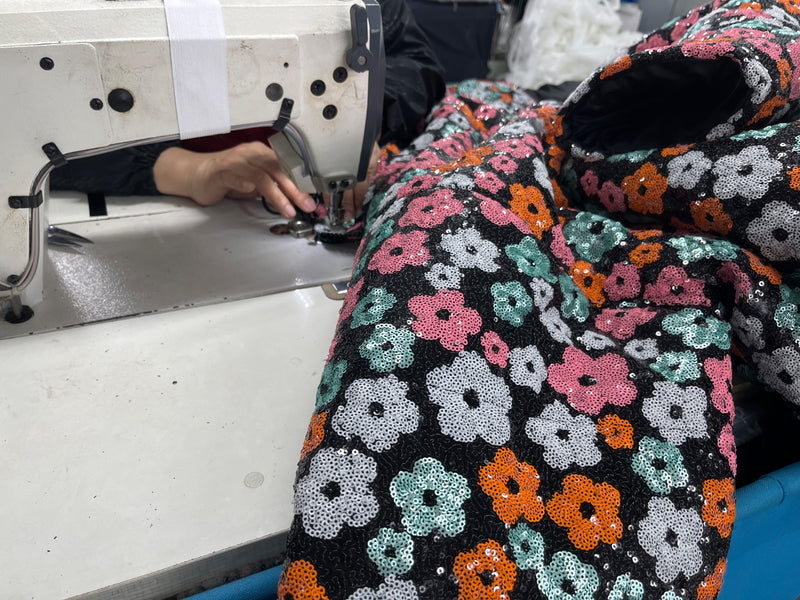 Colorful Artist Edition Sittingsuit developed from original artwork